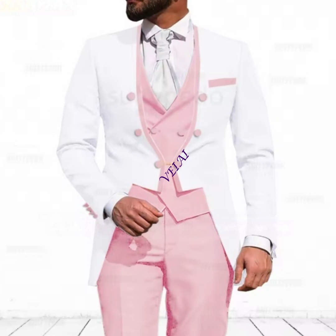 Men Formal Wear Blue - بدلة رجالية مخصصة باللون الأزرق السماوي