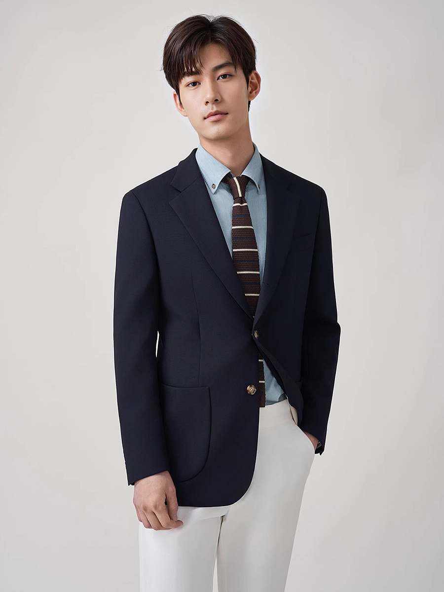 Men'S Formal Wear For Graduation - سترة صوف 50% للرجال للمراهقين سترة