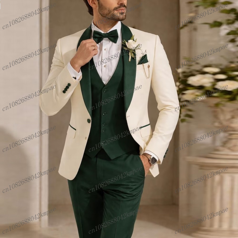 Men Formal Wear Pinterest - بدلة رجالية رسمية جديدة باللونين العاجي
