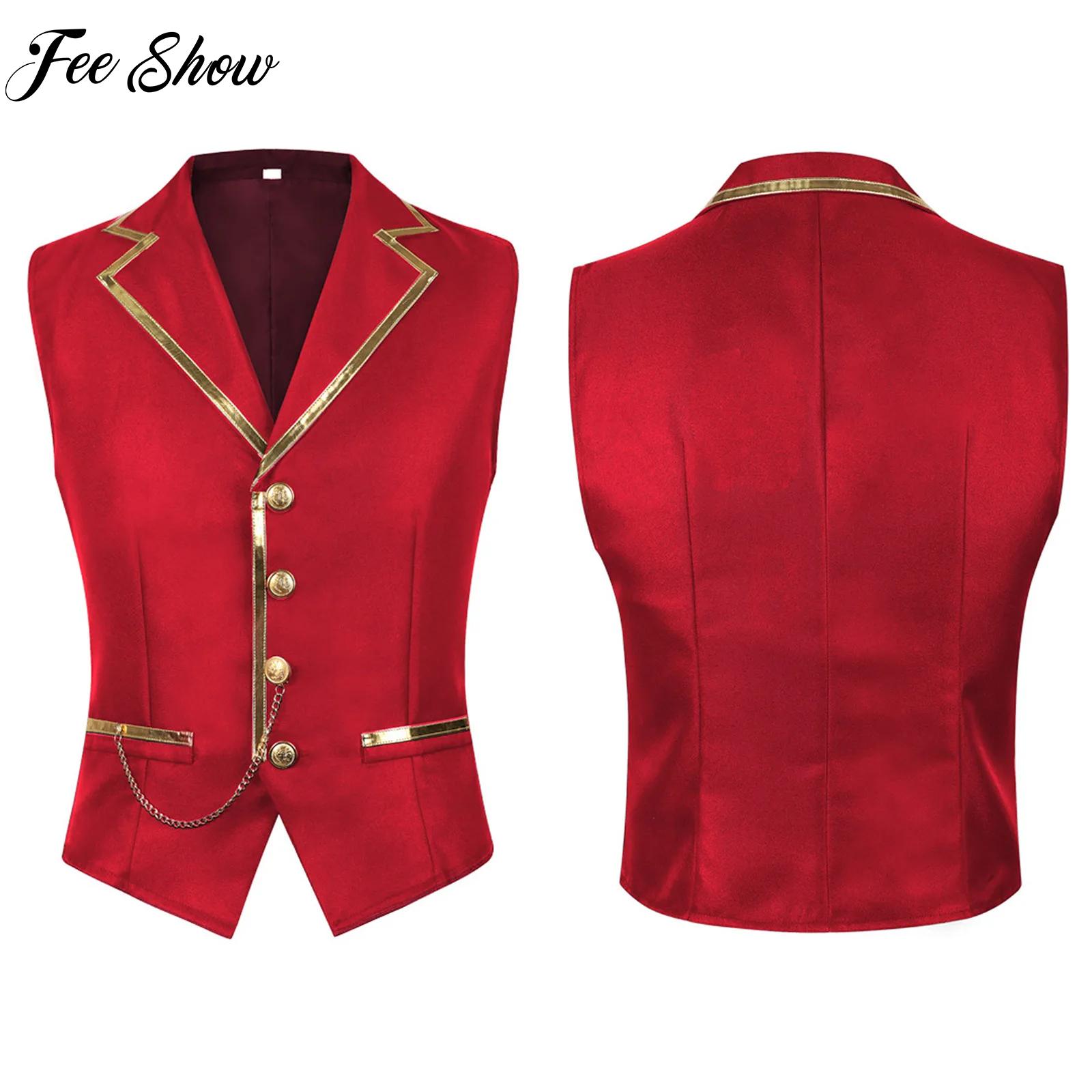 Formal Wear For Men Xxl - رجل هالوين Steampunk صدرية رسمية مساء