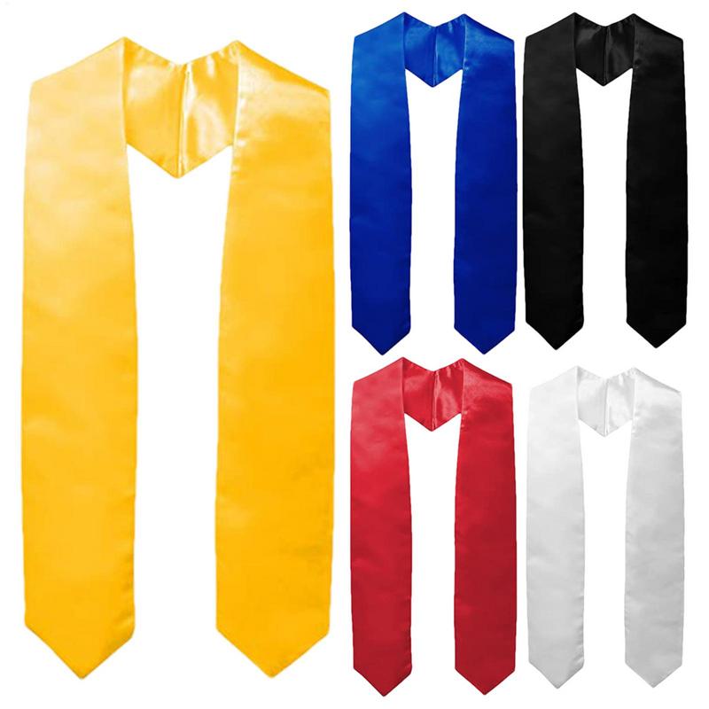 Men'S Formal Wear For Graduation - 1 قطعة سرق التخرج وشاح الساتان