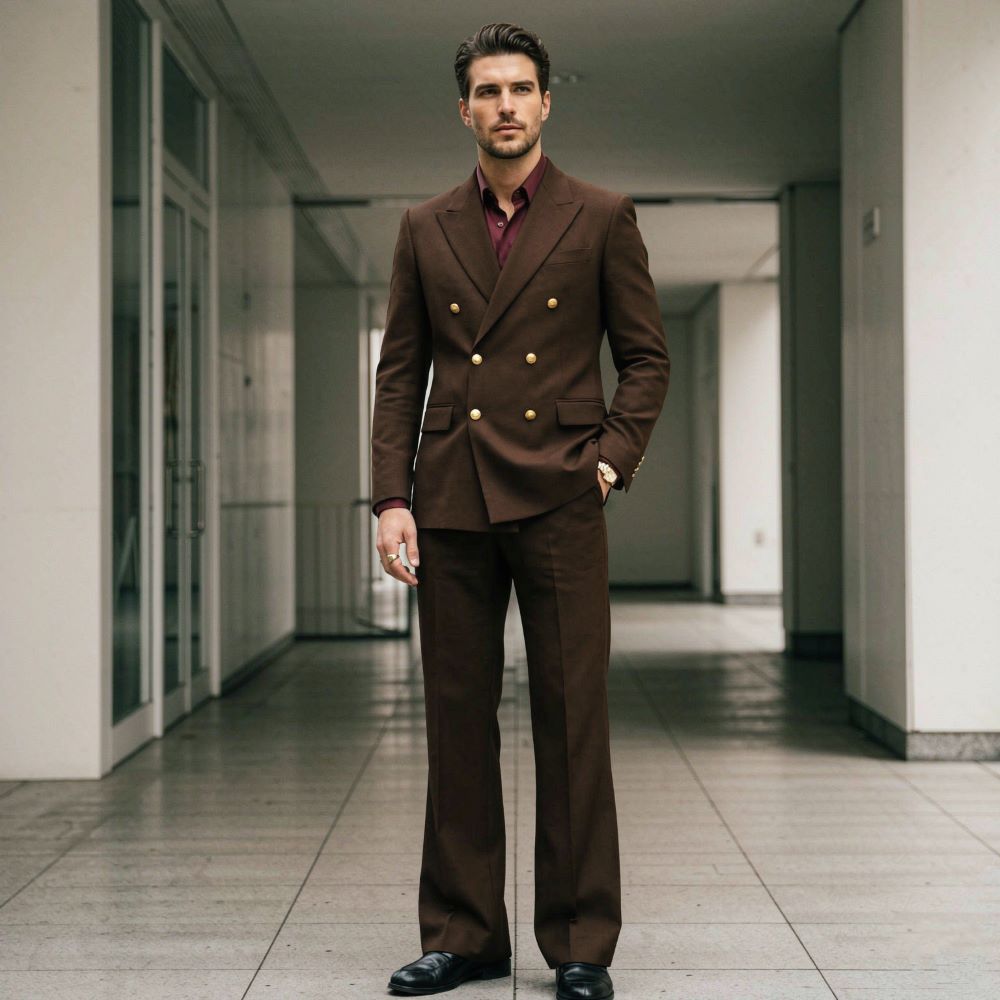 بدلة رجالية من قطعتين بقصة مري - مراجعة Men'S Formal Wear For Graduation وسعره