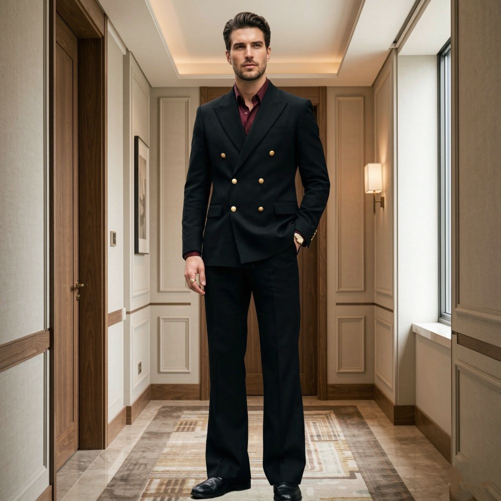 بدلة رجالية من قطعتين بقصة مري - مراجعة Men'S Formal Wear For Graduation وسعره