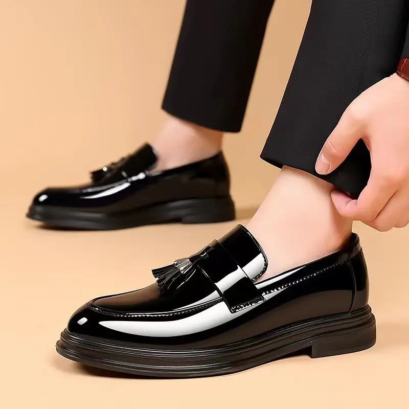 حذاء اجتماعي أسود للرجال ، أحذ - مراجعة Men Formal Wear Pinterest وسعره