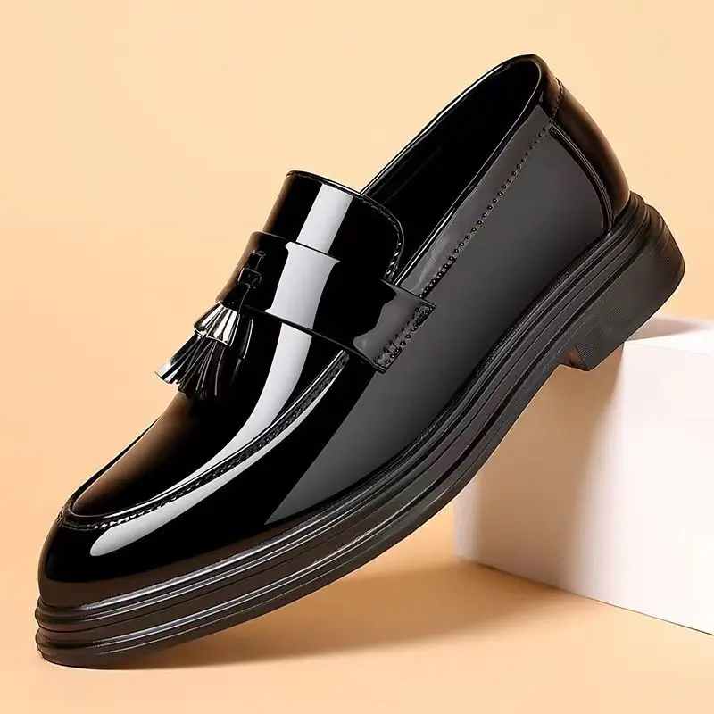 حذاء اجتماعي أسود للرجال ، أحذ - مراجعة Men Formal Wear Pinterest وسعره