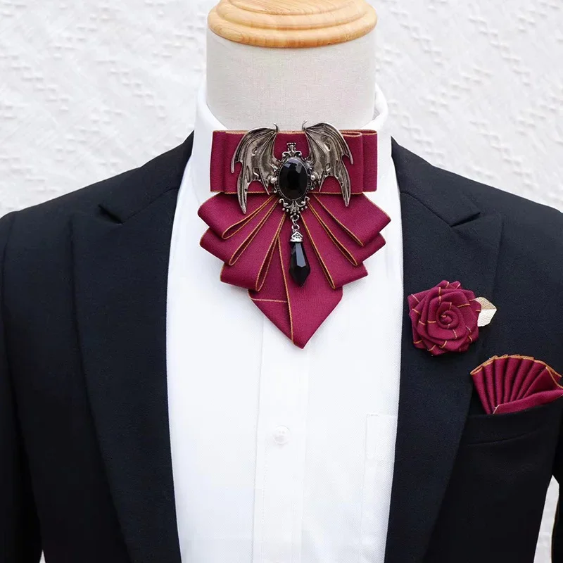 الرجال ربطة القوس Brooch بروش  - مراجعة Men'S Formal Wear Ties وسعره