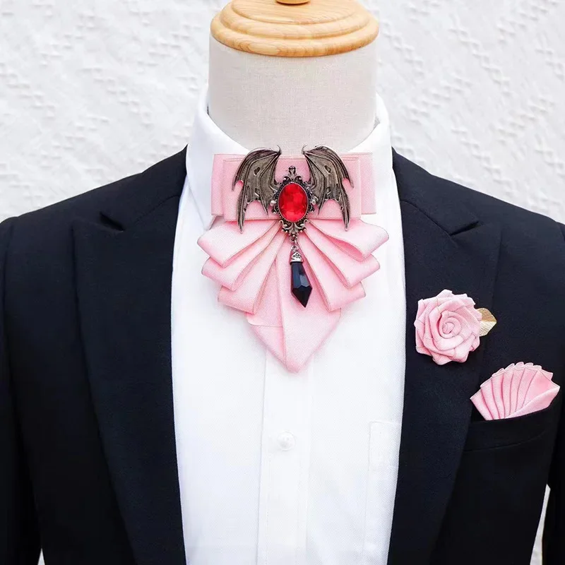 الرجال ربطة القوس Brooch بروش  - مراجعة Men'S Formal Wear Ties وسعره