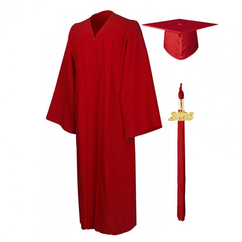 طقم قبعة وعباءة تخرج غير لامعة - مراجعة Men'S Formal Wear For Graduation وسعره