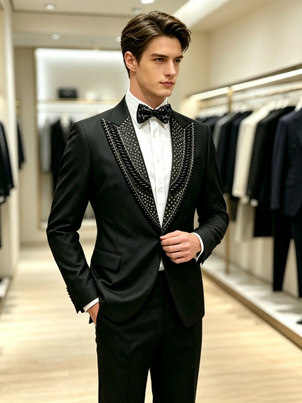 بدلات رسمية للزفاف مرصعة بالأح - مراجعة Men'S Formal Wear For Graduation وسعره