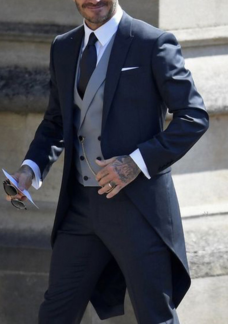 معطف طويل كحلي بذلات رسمية للر - مراجعة Men Formal Wear Pinterest وسعره