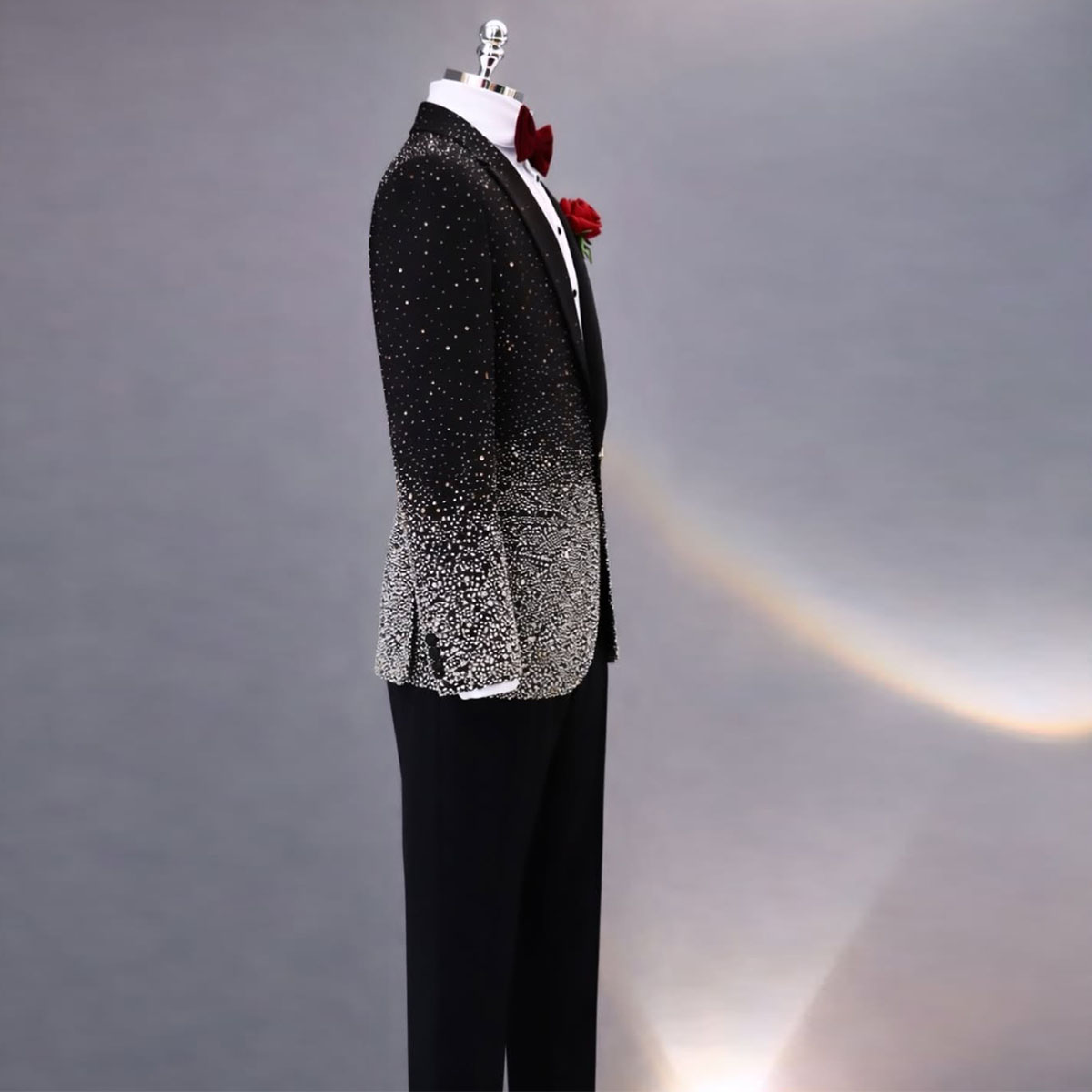 بدلة رجالية أنيقة مرصعة بالأحج - مراجعة Men Formal Wear Pinterest وسعره
