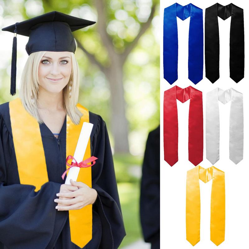 1 قطعة سرق التخرج وشاح الساتان - مراجعة Men'S Formal Wear For Graduation وسعره