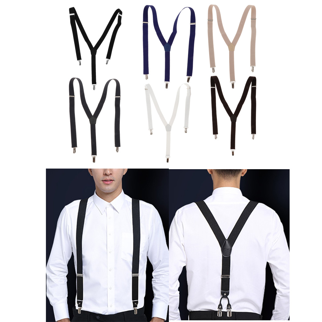 حمالات بنطلون رجالي رسمية مرنة - مراجعة Men'S Formal Wear With Suspenders وسعره